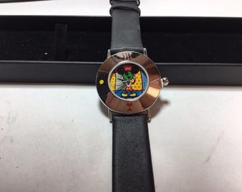 Vintage ACME Studio Disney "Mickey World" Wrist Watch By Romero Britto