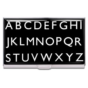ACME Studio “Alphabet&quot; Card Case by Graphic Designer ROD DYER