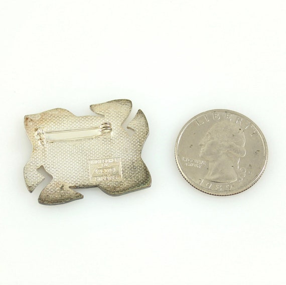 Vintage M.C. Escher  "1941" Brooch by ACME Studio View 2