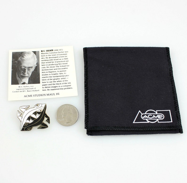 Escher 1941 Brooch by ACME Studio M.C