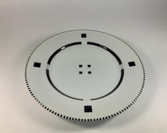 Plato/batería vintage Swid Powell "Tuxedo" de los arquitectos Gwathney Siegel