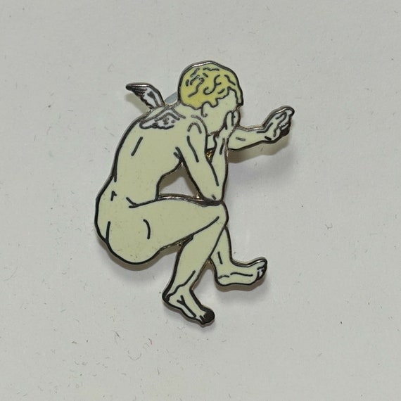 Salvador Dali Angel Lapel Pin by ACME NEW - image 1