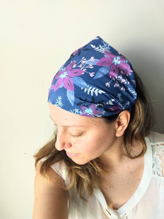 wide headband - watercolor wide headband - watercolor