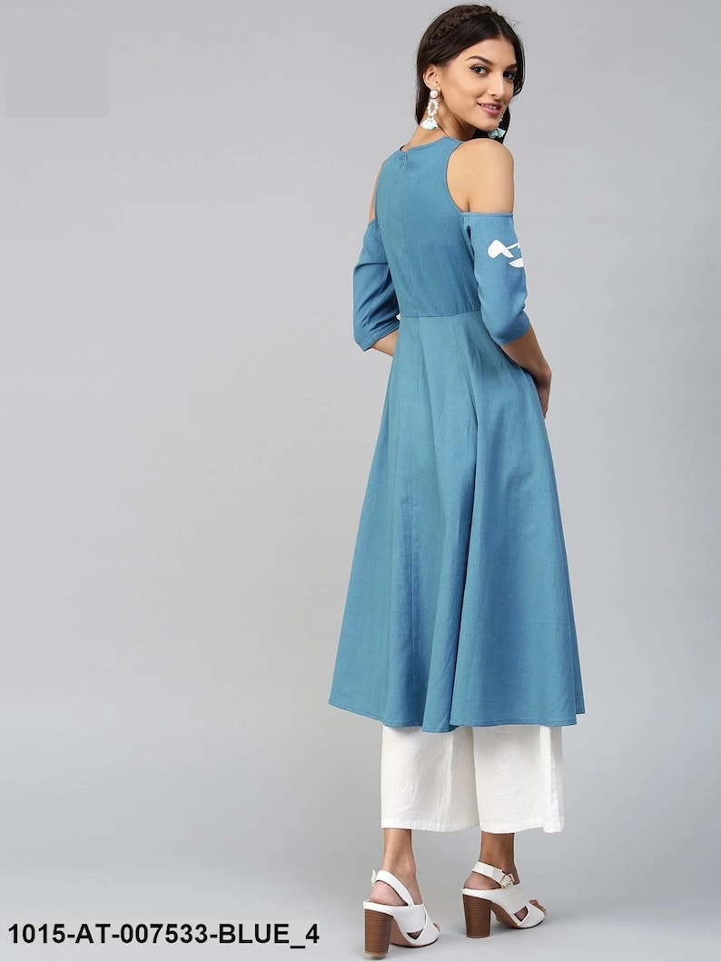 2020 Latest Cold shoulder kurti/kurta| cold shoulder dress| cold shoulder  sleeves! Its trendy - YouTube