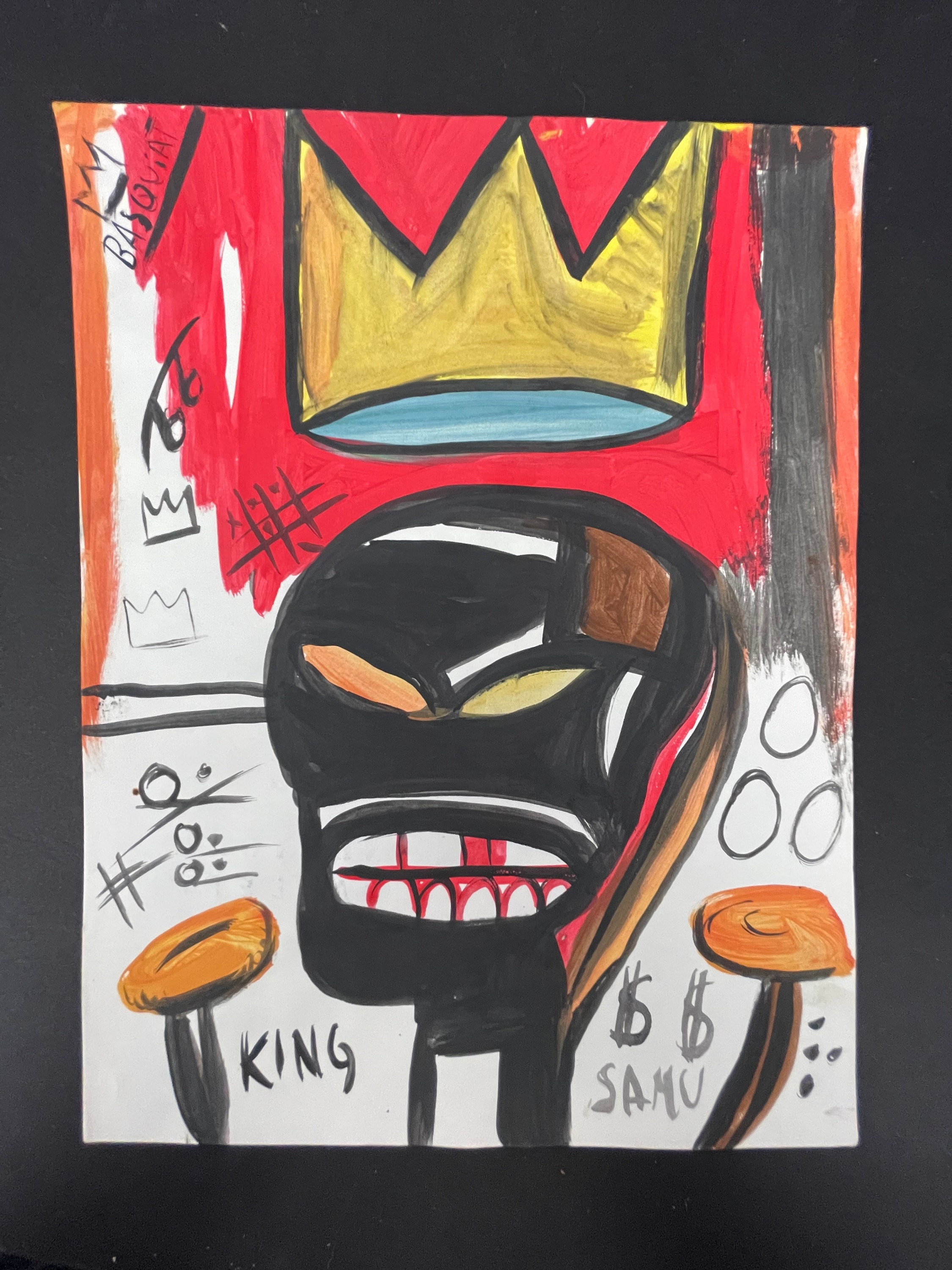 Set 3 pendientes Jean-Michel Basquiat - Accesorios - Hombre