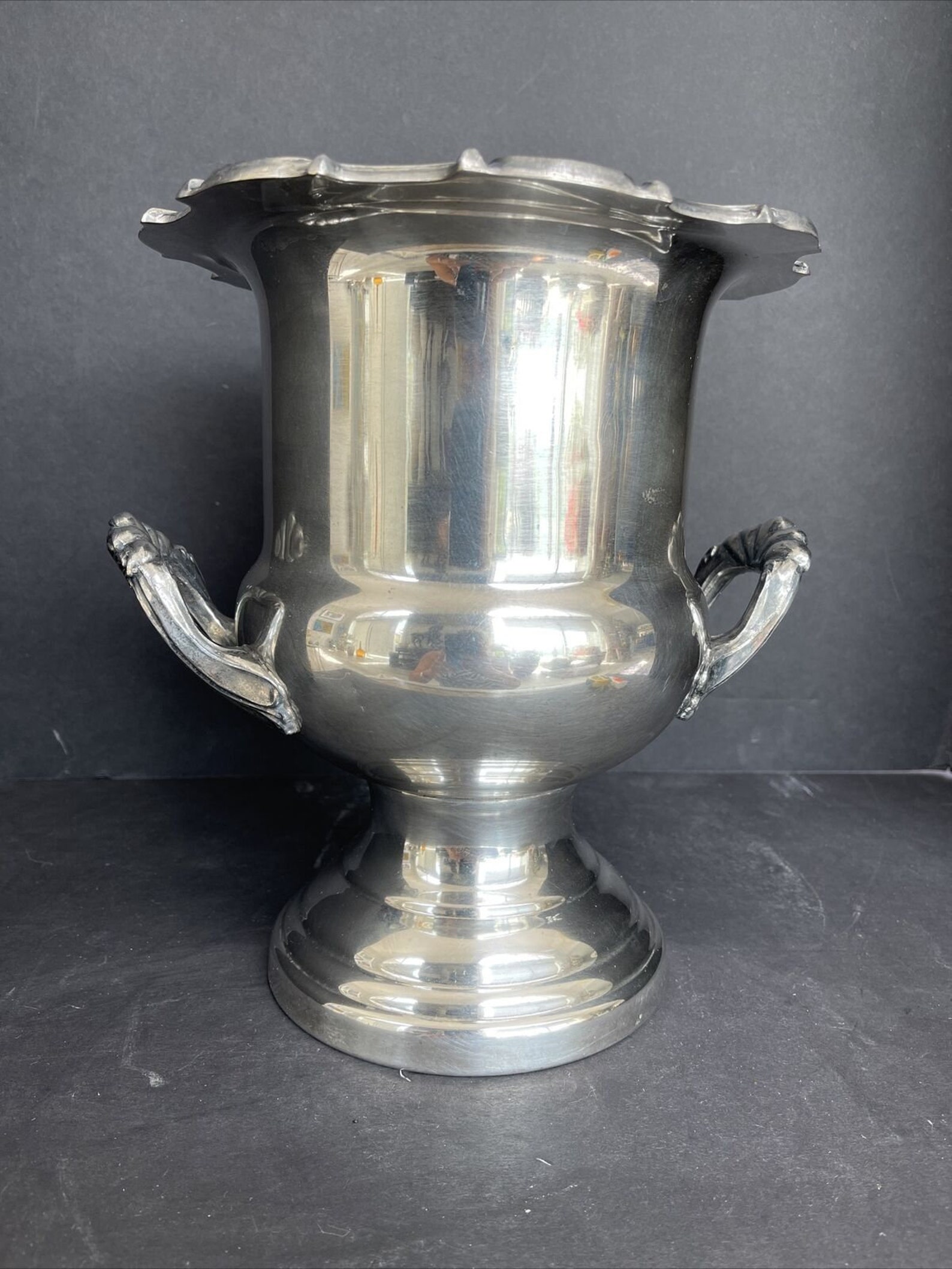 Leonard Silver Plated Champagne Bucket 10 H X 10 W Etsy