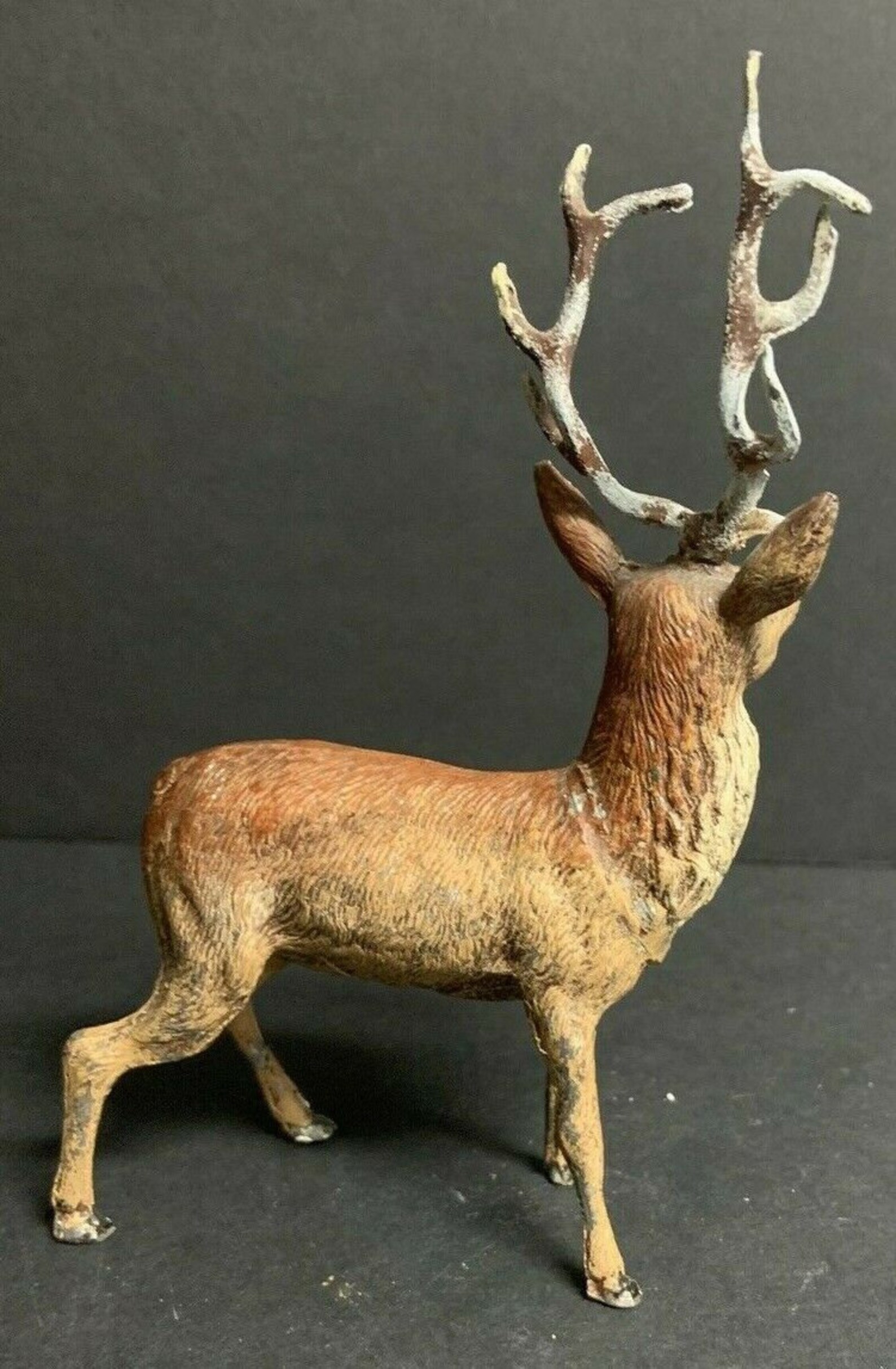 Antique Metal Deer Figurine 6 Etsy Denmark
