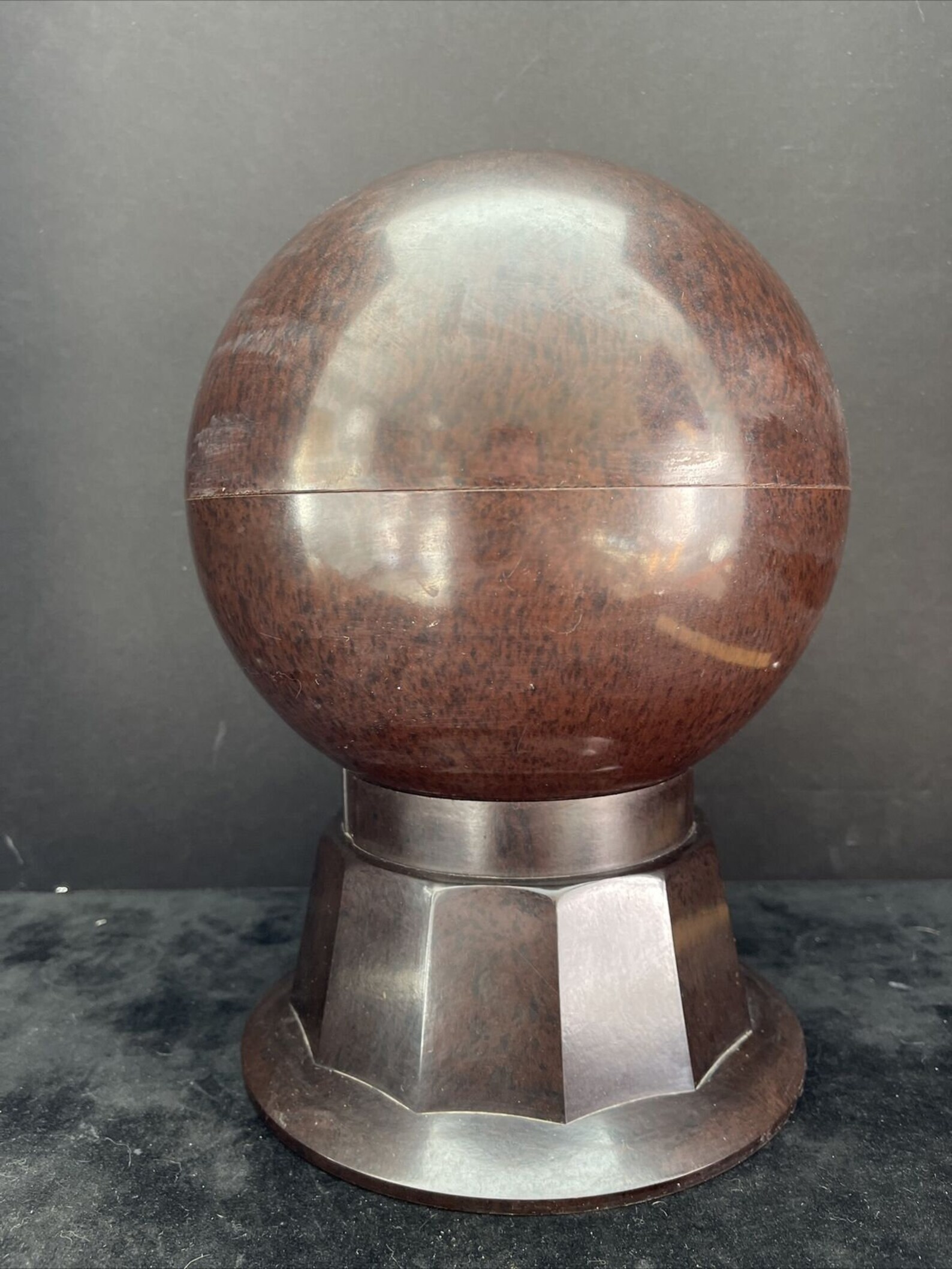 Rare Antique Bakelite Bowling Ball Tantalus Etsy