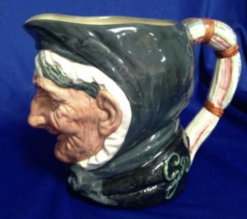 Carrie Fisher Estate 6.25 Royal Doulton Porcelain Toby Jug Etsy