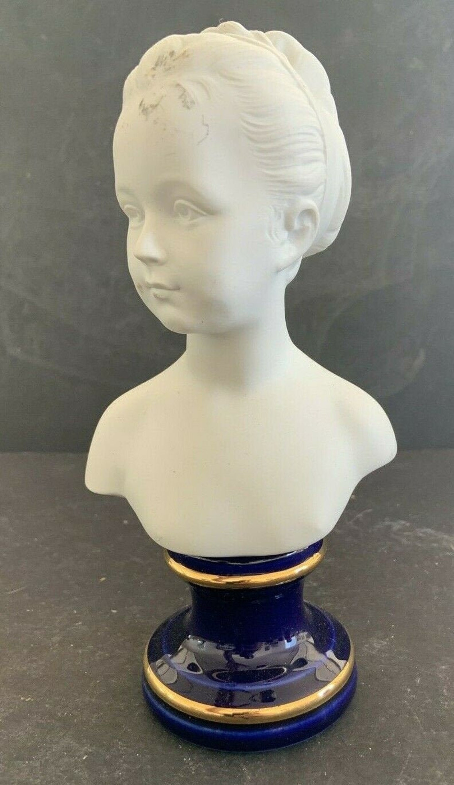 Limoges French Porcelain Bisque Figurine Ceramic Bust 7.5 - Etsy Singapore