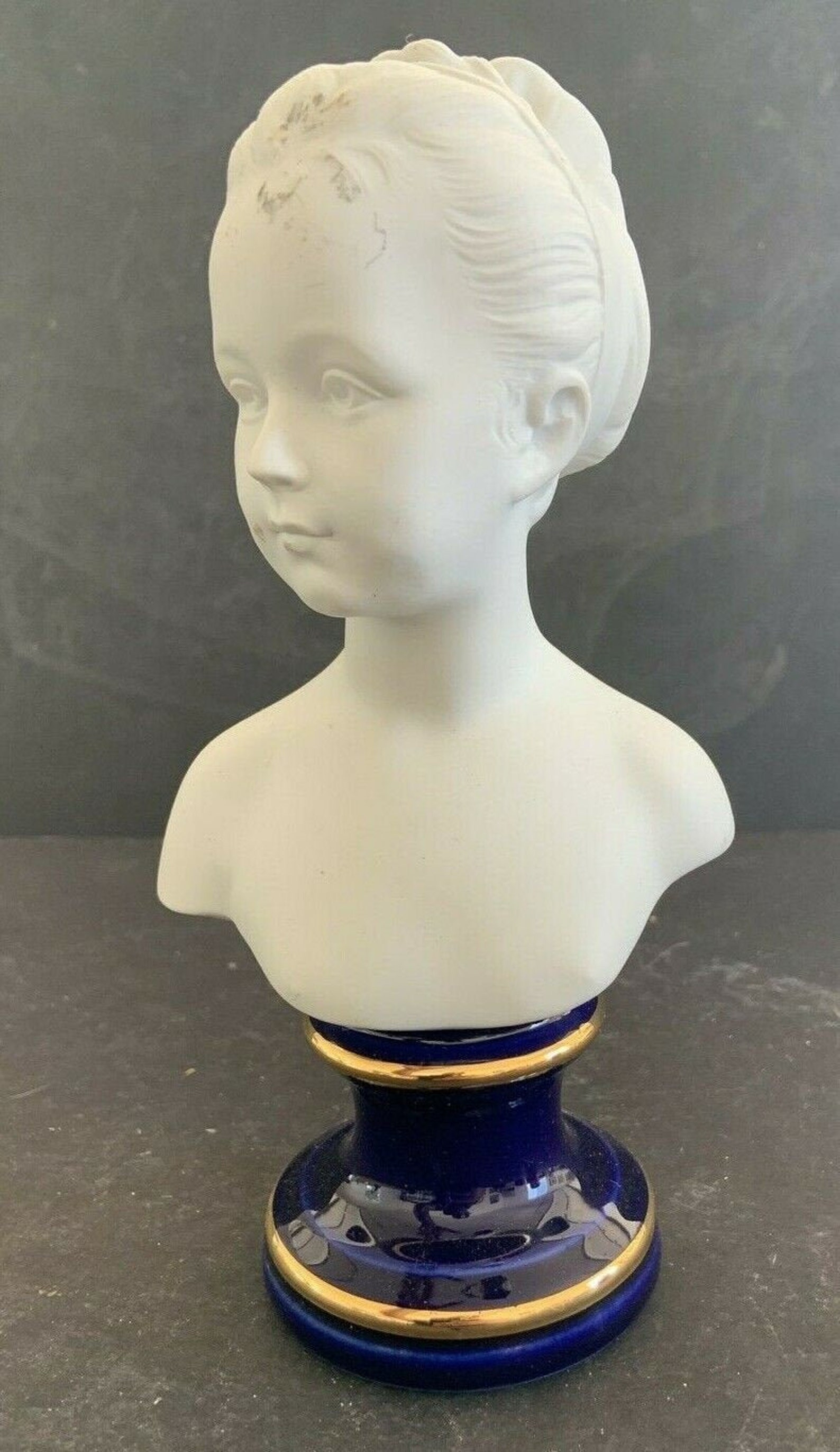 Limoges French Porcelain Bisque Figurine Ceramic Bust 7.5 Etsy Singapore