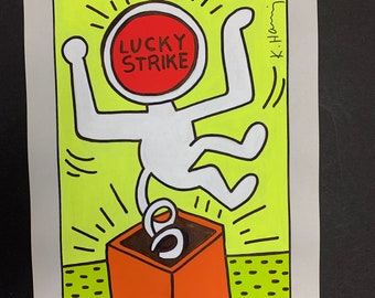 keith haring stacking game