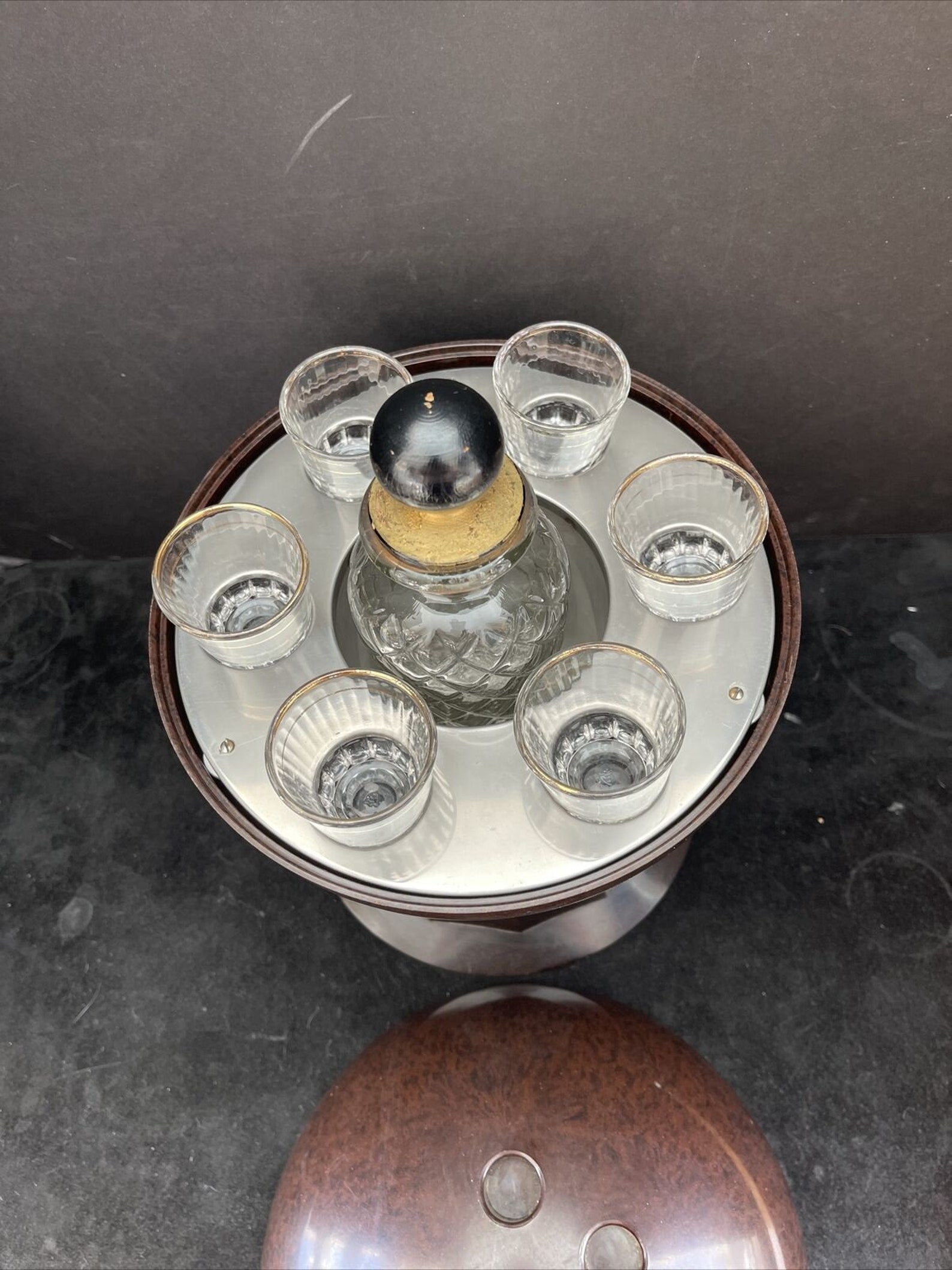 Rare Antique Bakelite Bowling Ball Tantalus Etsy