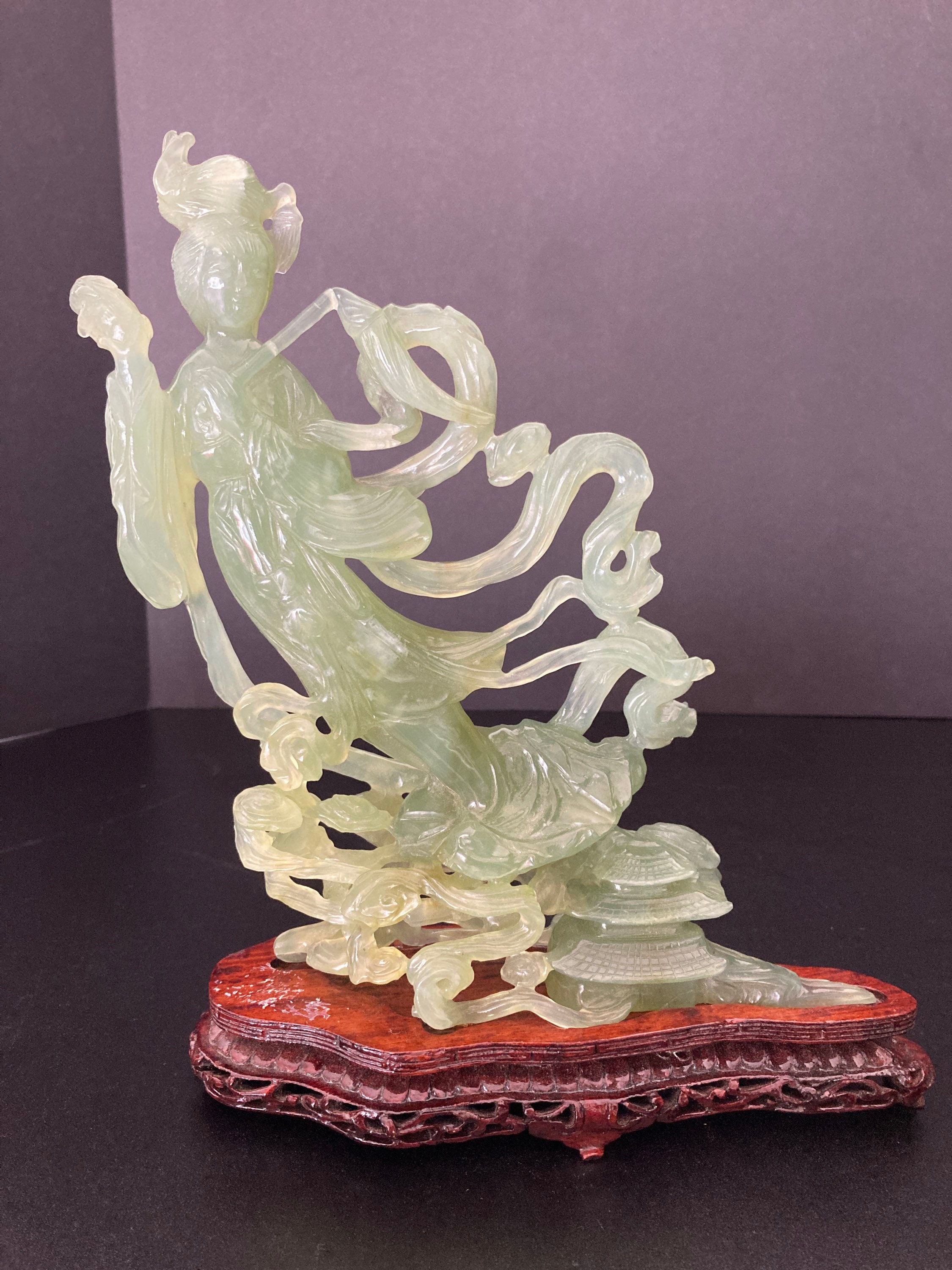 Jade sculpture deals