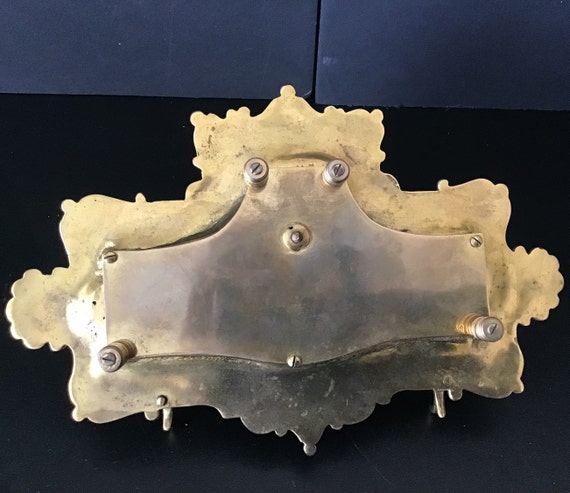 Late 19th Century French Champleve Inkwell