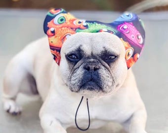 Kleurrijke douchemuts voor honden: badaccessoire voor puppyverzorging, waterdicht, verstelbaar, oren afdekken