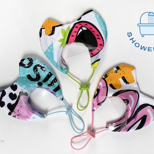 Shower cap for grooming cats, Pet shower cap, Gift for catlover image 1