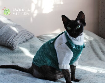 Ravelry: Sphynx cat sweater pattern by Alexandra Isupova