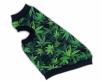 Sphynx Cat T-Shirt: Cotton Hemp Print, Sun Protection, One-Leg Hole