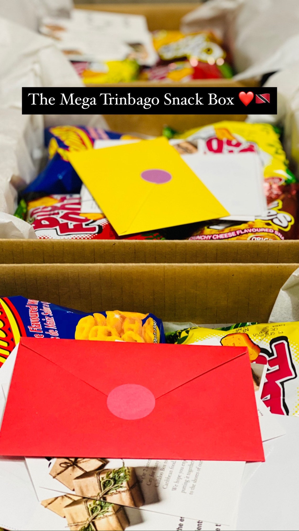 The Mega Trinidad & Tobago Snack Box by Callaloo Box Etsy