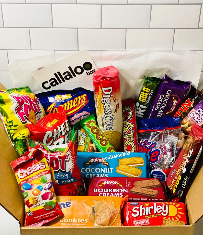 The Mega Trinidad & Tobago Snack Box by Callaloo Box Etsy