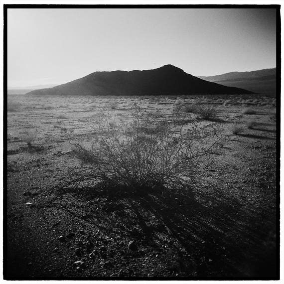 Holga California South Tufas Fine Art Print Landscape American West Black /& White Photography Mono Lake