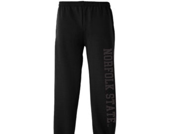 Pantalon de survêtement Black Power de l'Université d'État de Norfolk (unisexe)
