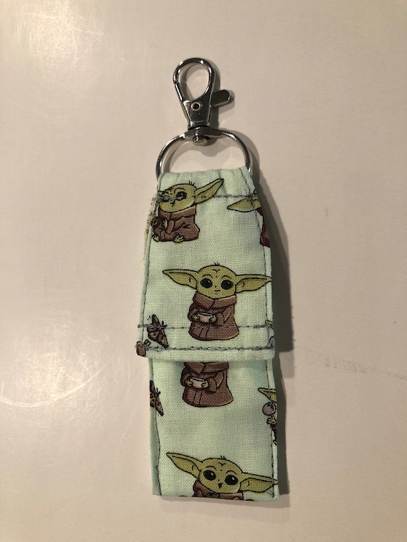 STAR WARS chapstick lip balm keychain, Baby Yoda, Mandalorian, Vadar, Storm  Trooper, PEN pal birthday card insert,graduation student gift