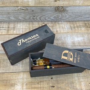 Groomsman Gift Box, Personalized Cigar Box with Shot Glass, Groomsmen Proposal Box, Will You Be My Best Man proposal box,  Keepsake box