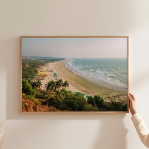 Goa India Print Calangute Beach Photo - Landscape Nature Photography - Original Wall Art, Travel Photography, Home Decor, Gifts
