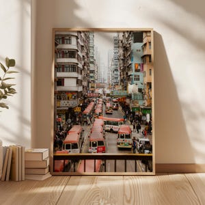 Hong Kong Print HK Hustle - Cityscape Photography - Original Wall Art, Travel Photography, Home Decor, Gifts
