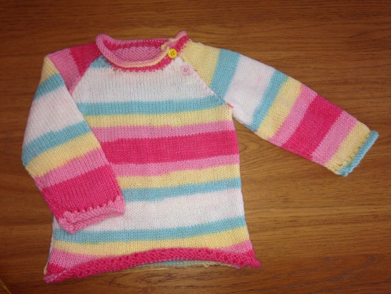 baby girl cream sweater