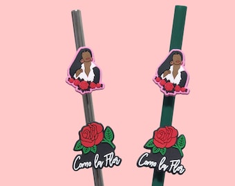 Music Artist Strawtoppers, Tumbler Accessories,  Cup Accessories, Straw Topper, Straw Topper