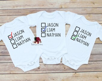 triplet outfits for school