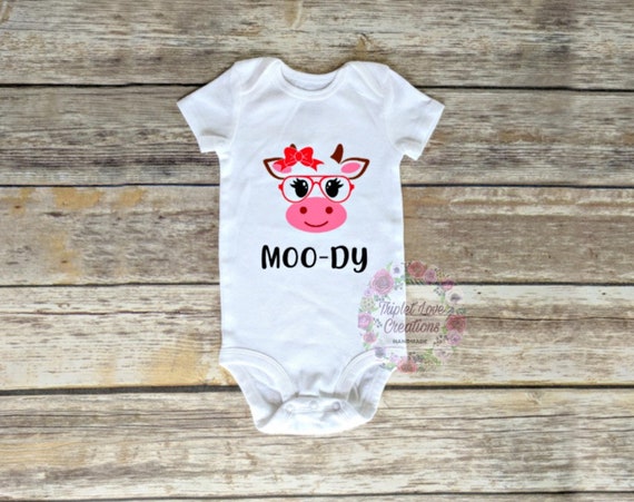 cow onesie baby