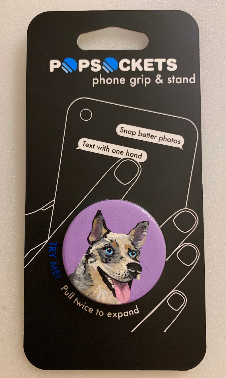 Hand Painted Pop Socket Etsy