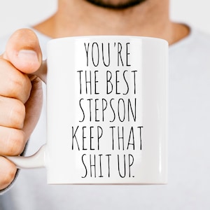 Stepson Mug Stepson Gifts Christmas Stepson appreciation