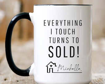 Realtor Mug Personalized Realtor Gifts for Agents Closing Gift Real Estate Gift