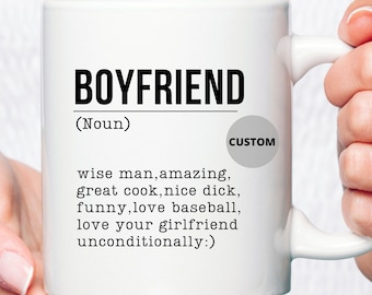 Regalo para novio, regalo de San Valentín para novio, regalo de Navidad para él, regalo divertido de cumpleaños para novio, aniversario personalizado
