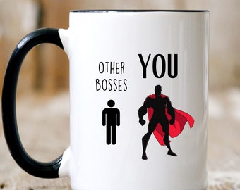 Funny Boss Mug National Boss Day Boss Gift For Boss Leaving Gift Worlds Best Boss Mug Boss Lady