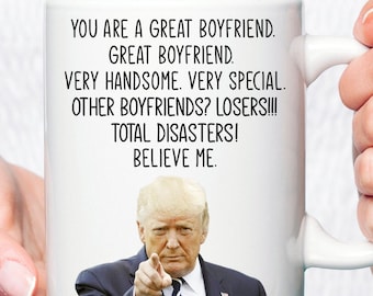 Trump Freund Becher, Freund Geschenke, Freund Geburtstag, Freund Kaffeebecher, bester Freund, bf Geschenk, lustiges Freund Geschenk