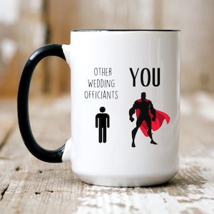 Divertenti regali per celebranti di nozze Tazza per celebranti di nozze Regalo di ringraziamento per celebranti di nozze
