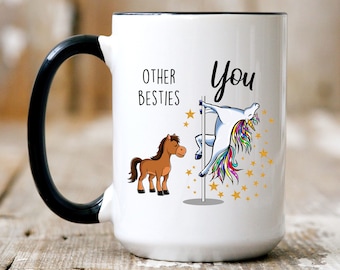 Regali per il migliore amico, tazza BFF, regalo per il migliore amico, regalo divertente per amico, Natale, compleanno