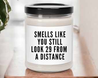 30th Birthday Gift Candle Funny Birthday Gifts Milestone Birthday Dirty 30 birthday gifts Birthday Candle
