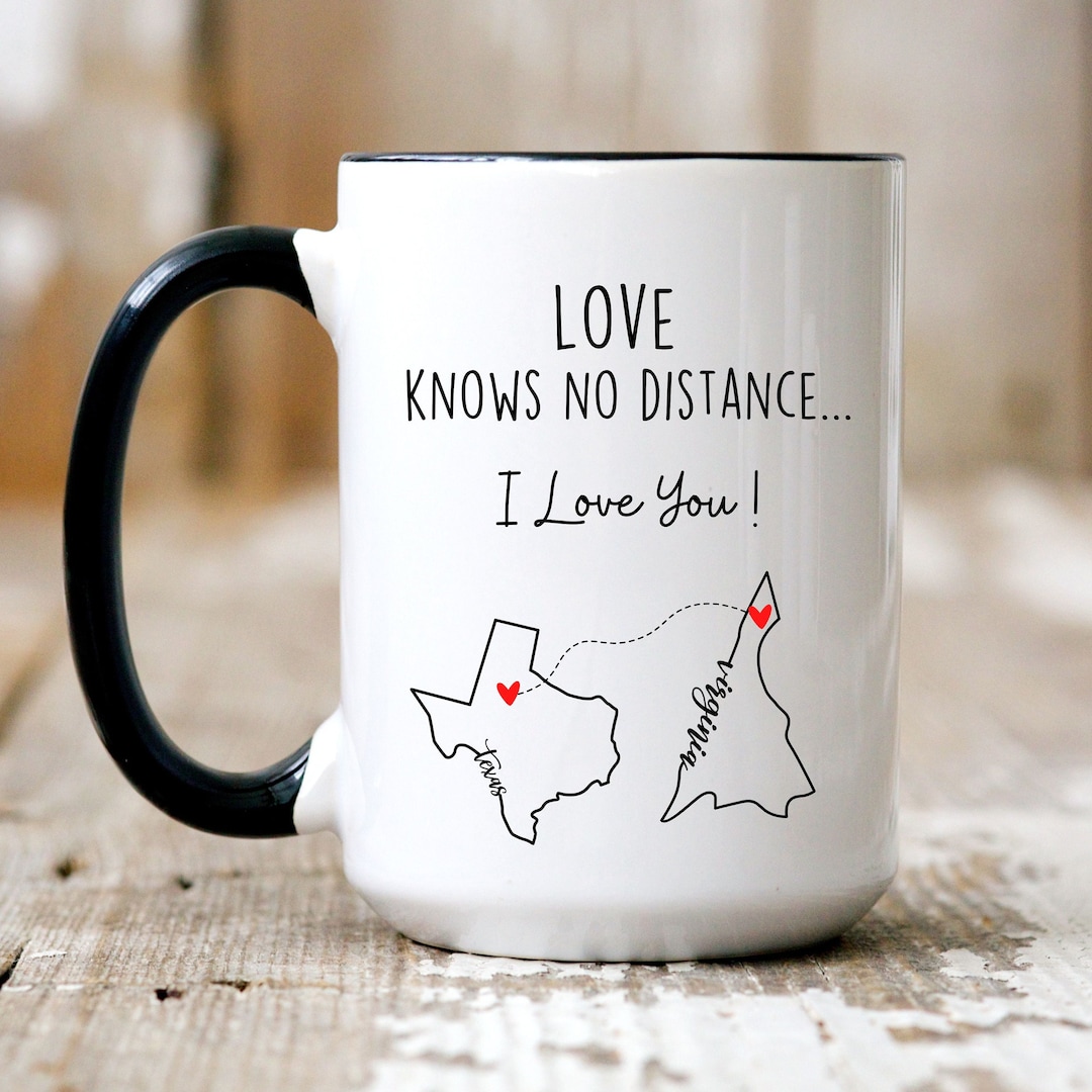 Long Distance Relationship,state to State,personalized Gift for