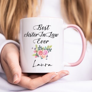 Best Sister In Law Mug Sister In Law Christmas Gifts for Sister in Law Wedding Gift Sister In Law Birthday Gift for Sister in Law