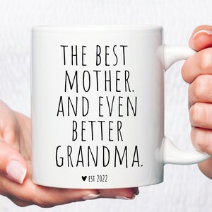 Mom to Grandma,First Time Grandma Gift, New Grandma Gift, Future Grandma Mug,Pregnancy Announcement Grandma Mug