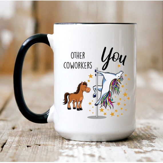 Coworkers Coffee Mug, White Ceramic Mug, Funny Gifts For Coworkers