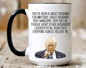 38th anniversary gifts for husband,38th anniversary gift,38 anniversary,38 year anniversary,38th wedding anniversary, funny gift