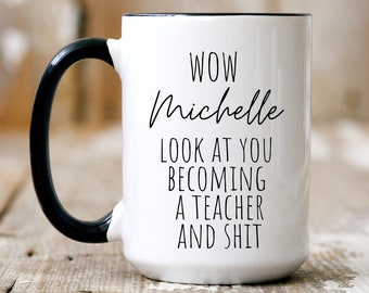 Teacher Graduation Gift,Future Teacher,New teacher,Teacher to be,Funny Teacher Gift, Teacher Graduate Gift, Best Teacher Gift